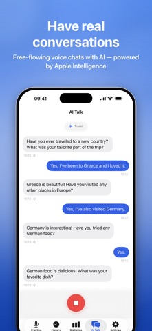 Articulate: AI Pronunciation iPhone screenshot
