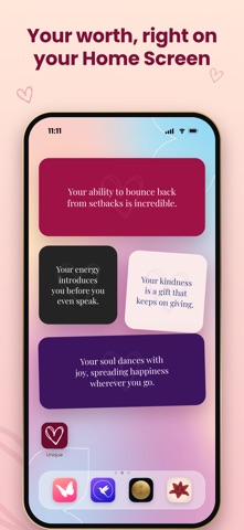 Unique: Daily Compliments Screenshot 4 of 10