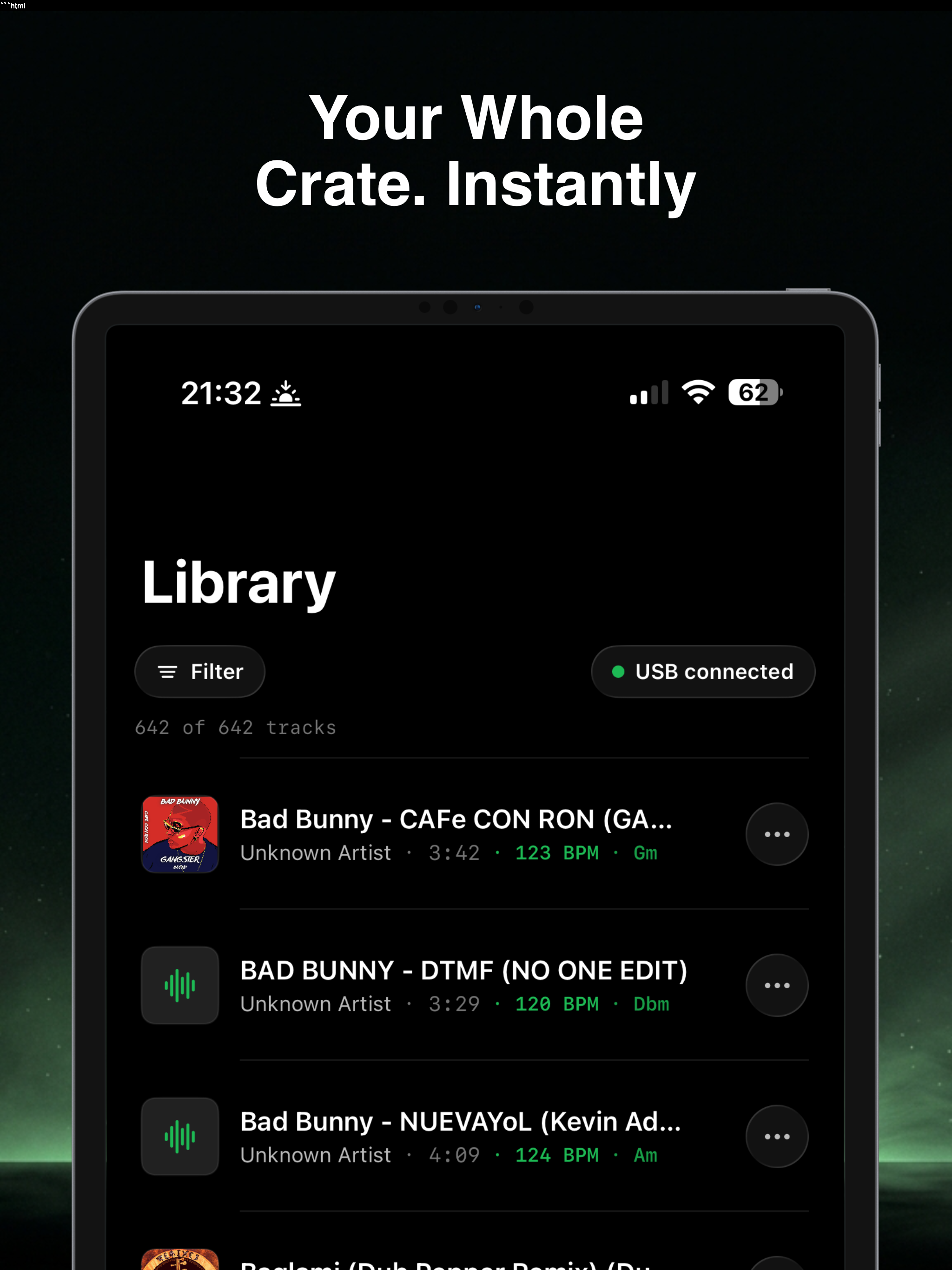 Krate — DJ USB Player screenshot 5