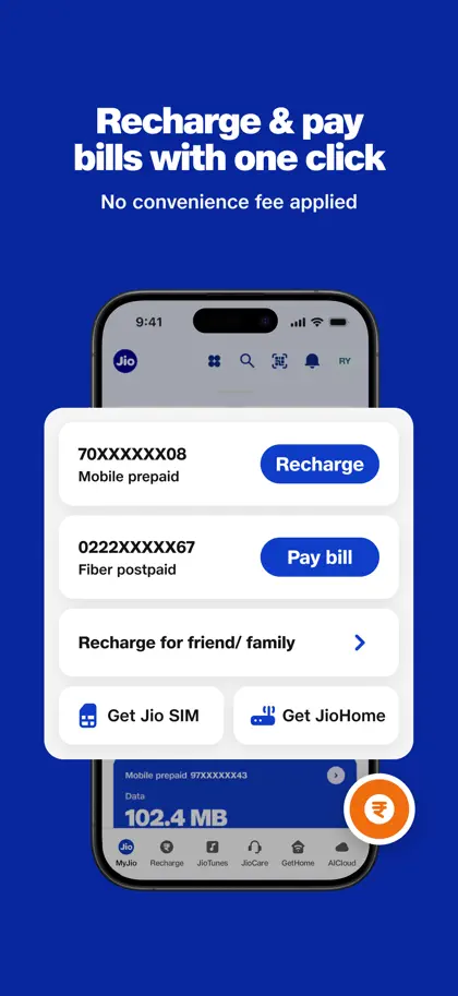 Captura de tela 4 de 6 de MyJio: For Everything Jio