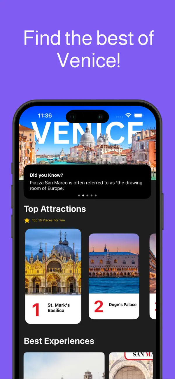 Screenshot #3 pour Venise Guide de Voyage