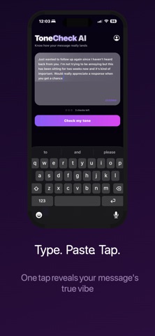 ToneCheck AI screenshot