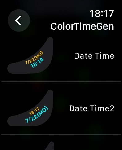 Color Time Gen