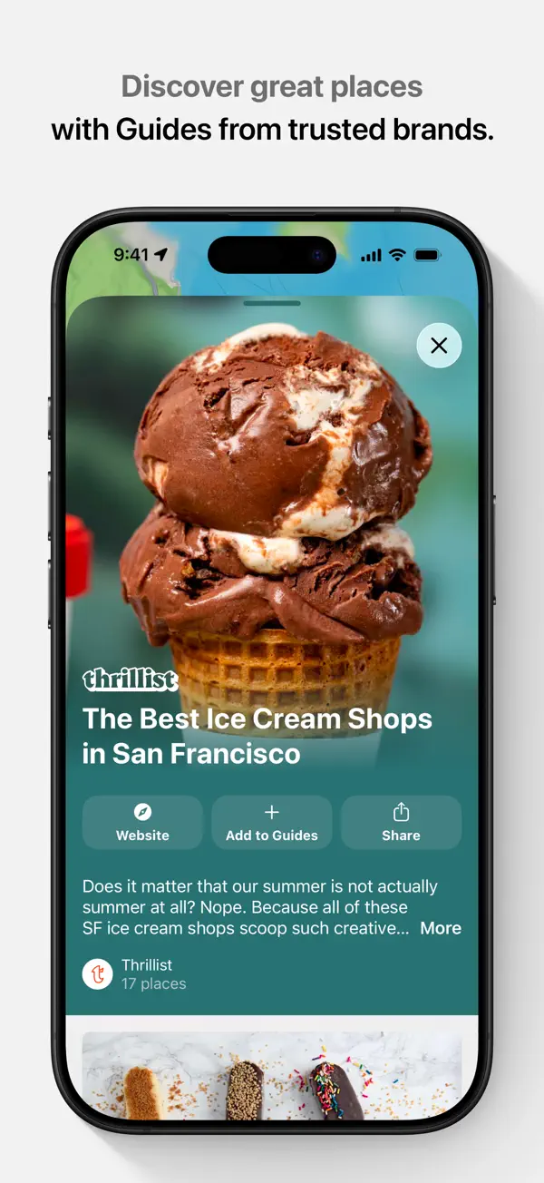 Apple Karten Screenshot 2