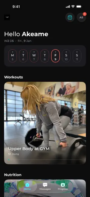 KiYah Athletics Training screenshot 2