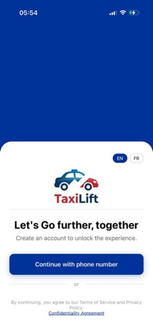 Taxi Lift iPhone screenshot