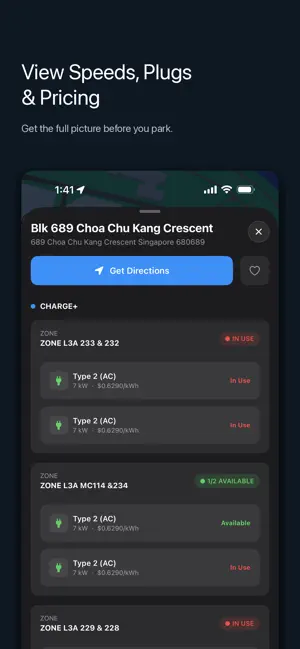 EV Spot SG - Live Charging Map screenshot 2