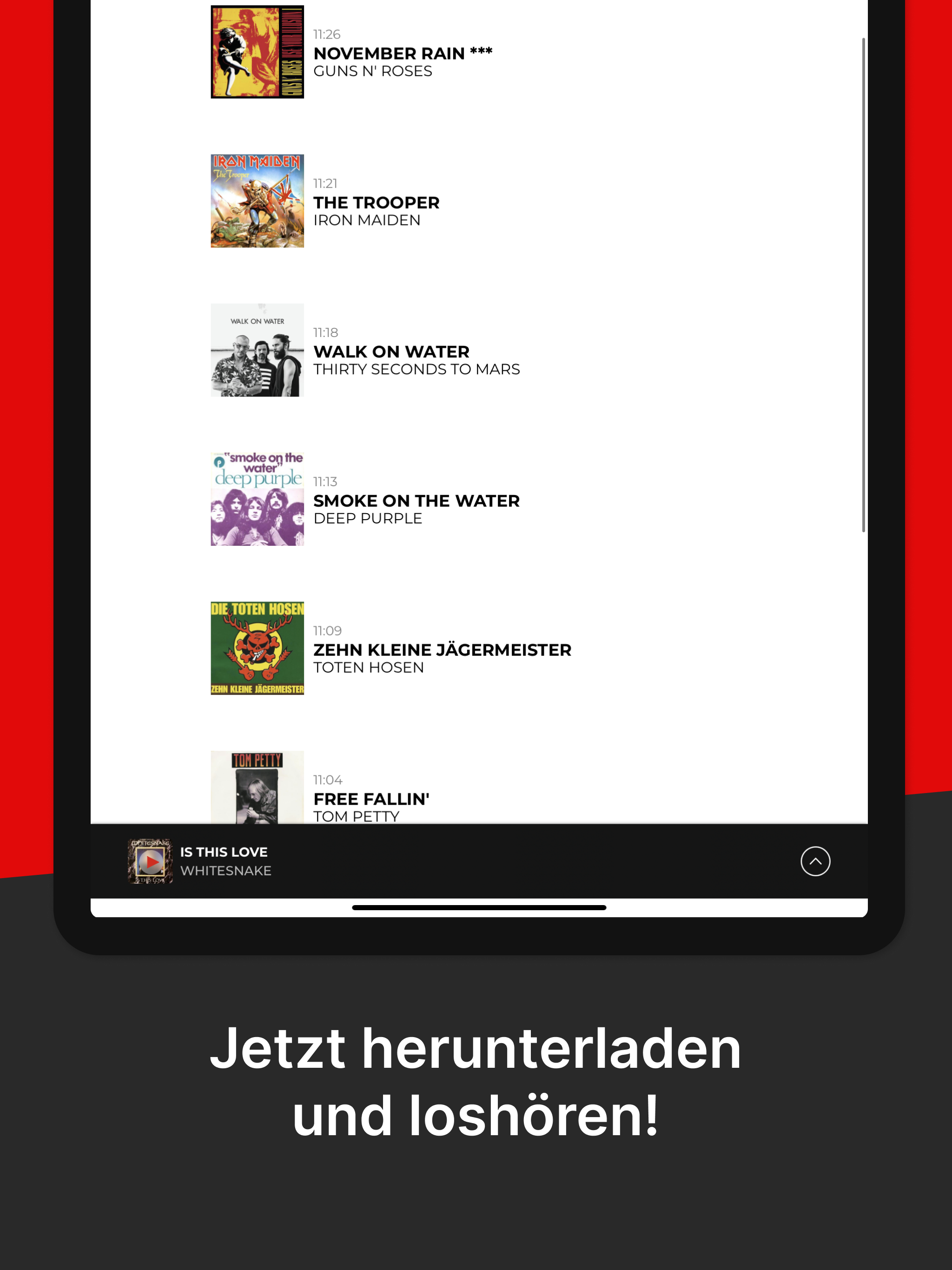 Virgin Radio Switzerland screenshot 10