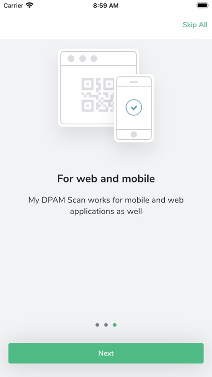 MyDPAM scan
