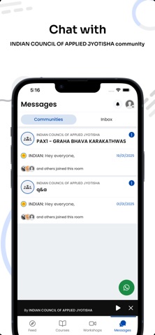 ASTROCOURSES screenshot
