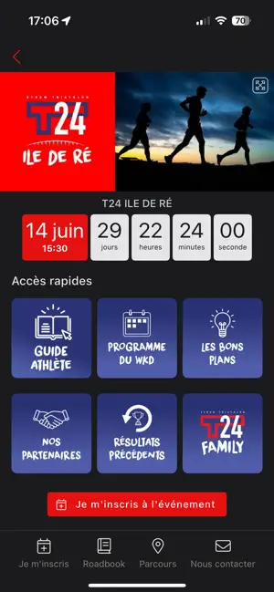 T24 Xtrem Triathlon iPhone screenshot 4