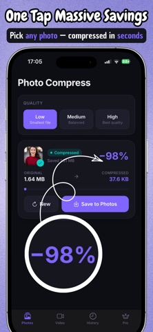 Compress Photos & Video Screenshot 1 of 5