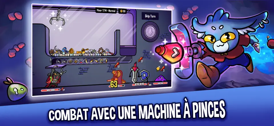 Capture d'écran de Dungeon Clawler sur iPhone 1
