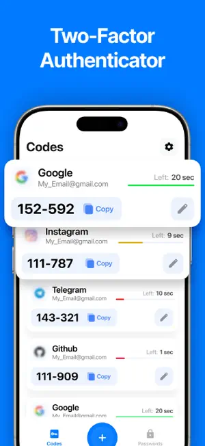 Authenticator App: 2FA・MFA・OTP screenshot 1