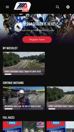 MotoAmerica Live+ screenshot 3