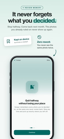 Swippr: Free Up Space iPhone screenshot