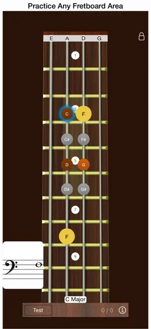 Bass Sight Reading Trainer screenshot 1