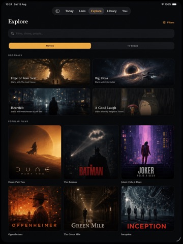 youCine: Movie & TV Taste iPad screenshot 2
