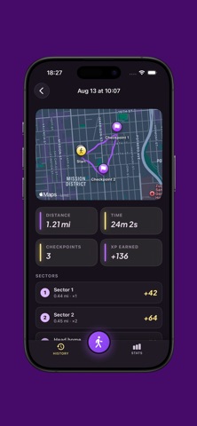 Headout: Daily Walk iPhone screenshot