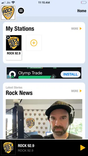 Rock 92.9 screenshot 1