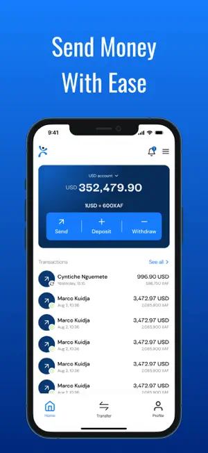 XAFPAY screenshot 1