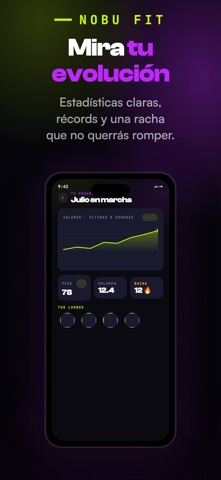 Nobu Fit: Entrena y Progresa screenshot