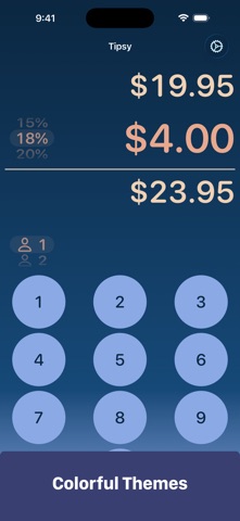 Tipsy - Tip Calculator Screenshot 4 of 6