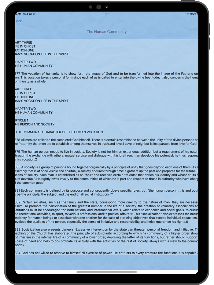 Catechism of the Catholic