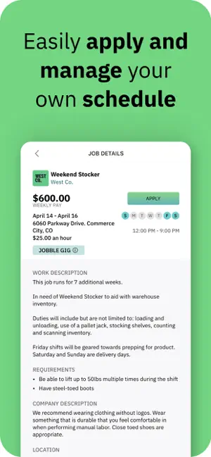 Jobble screenshot 3
