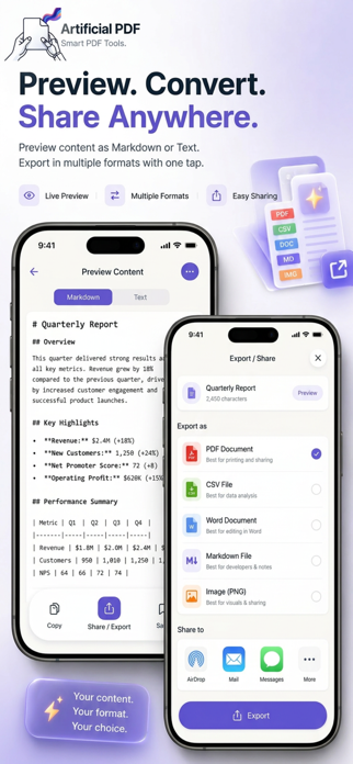 Artificial PDF — PDF to Text Screenshot 4 of 5