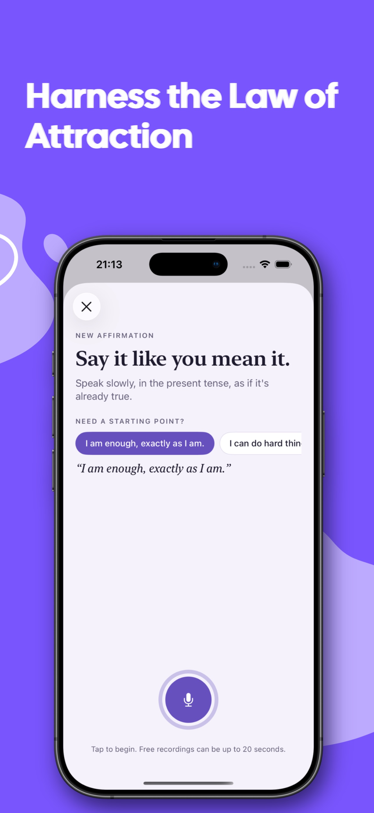 Screenshot 3 of Positive: Affirmations Daily