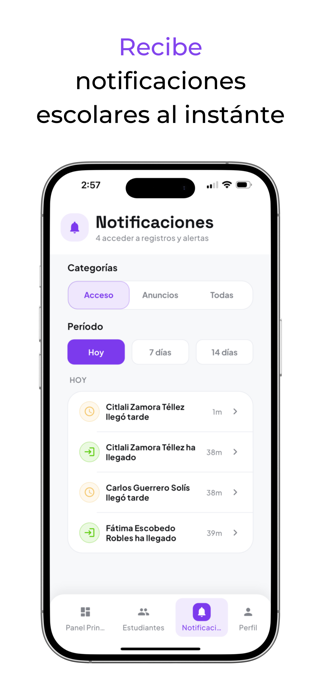Alerta Escolar App Screenshot 2 of 4
