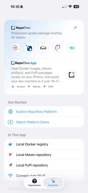 RepoFlow screenshot 4