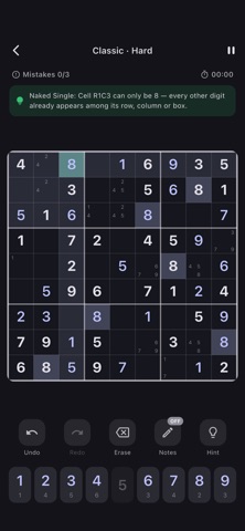 Sudoku Nexus: Killer & X Screenshot 5 of 10