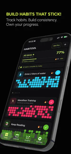 HabiTool - Daily Habit Tracker screenshot 1