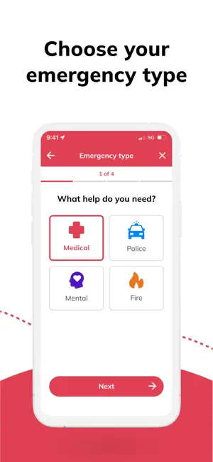accesSOS: 24/7 Emergency Help screenshot 3
