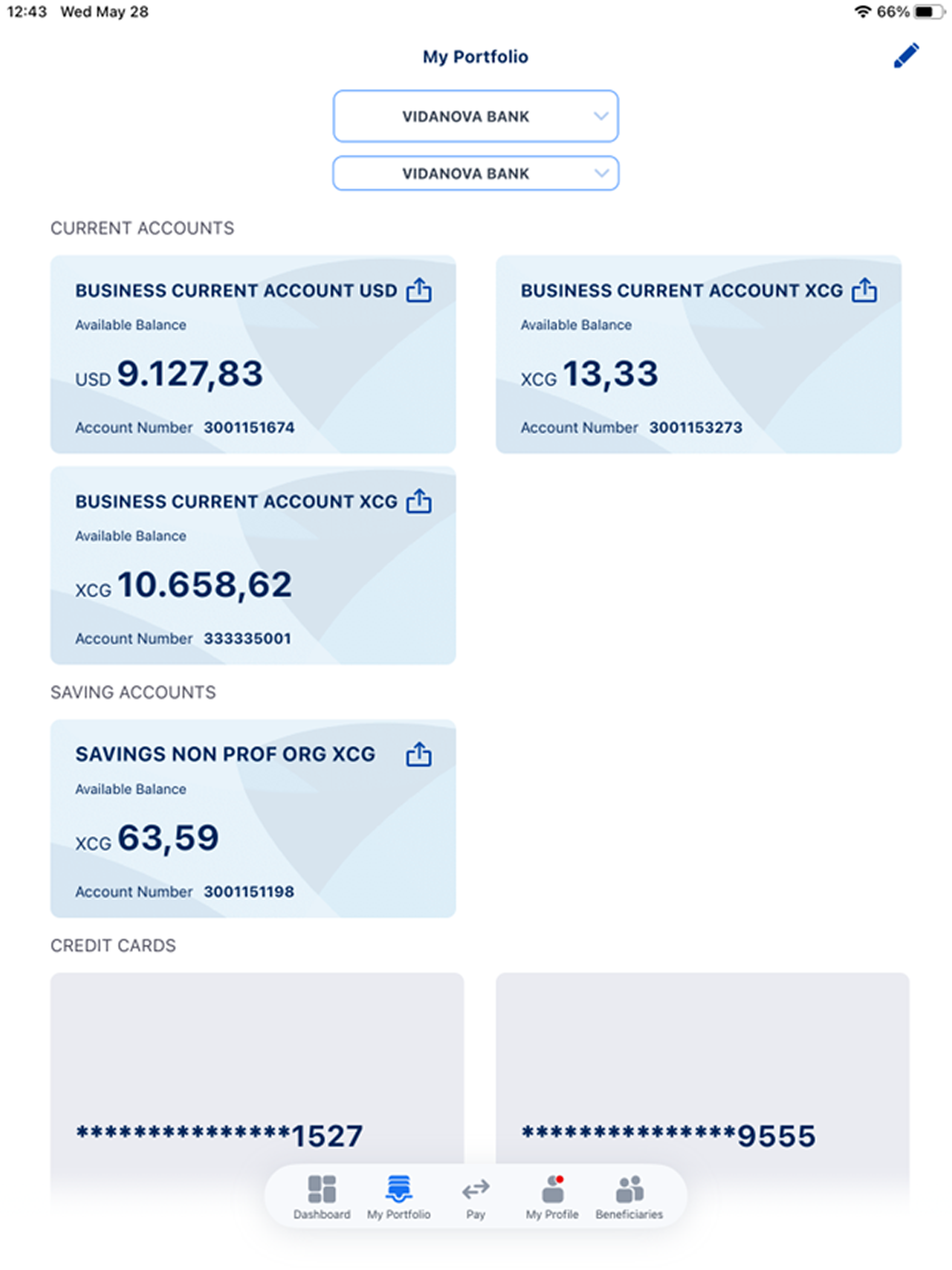Vidanova Mobile Banking