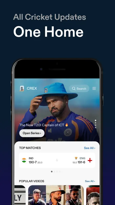 CREX - Just Cricket screenshot 6 of 8