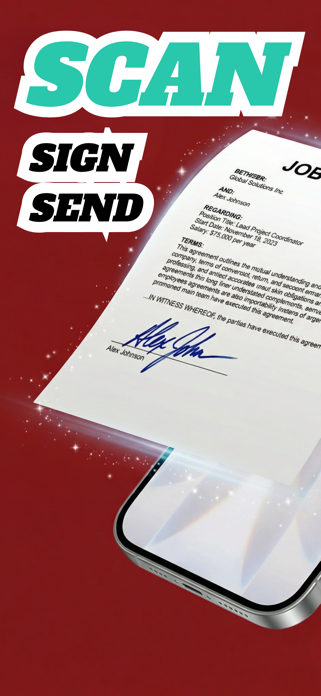 PDF Scanner - Scan & Sign Screenshot 1 of 5
