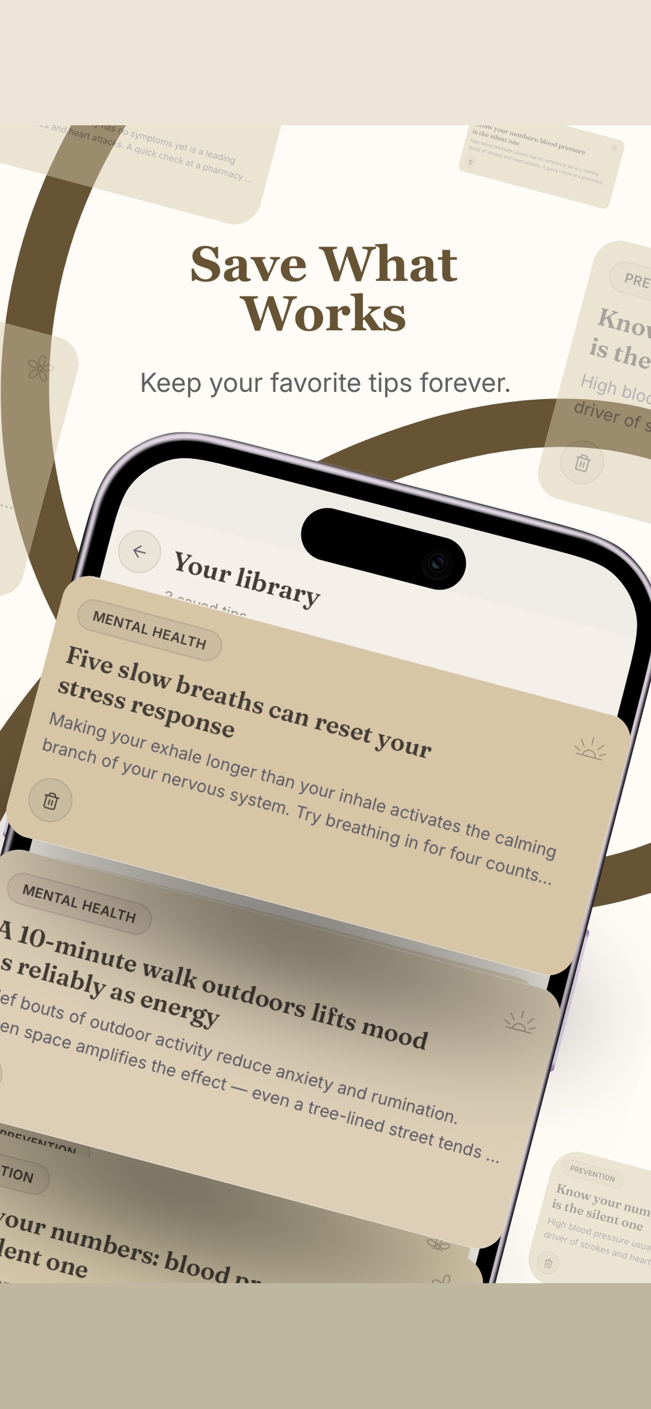 Screenshot 2 of Lumen Health Tips