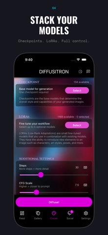 Diffusitron - AI Art Screenshot 4 of 8