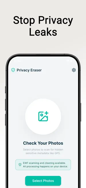 Photo Privacy: EXIF Eraser screenshot 1