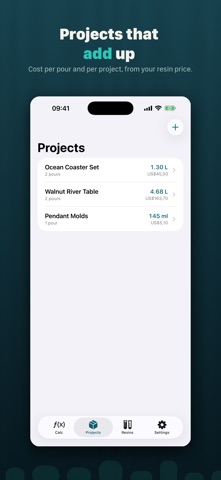 ResinTally: Resin Calculator Screenshot 4 of 6