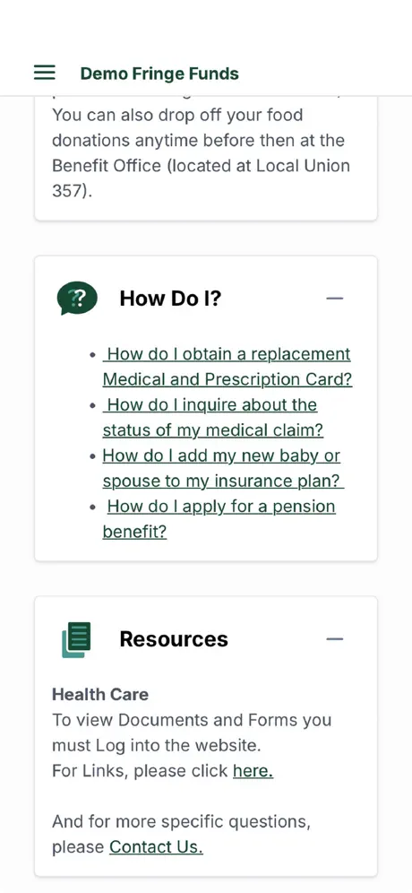 BeneSys Member Portal screenshot 4