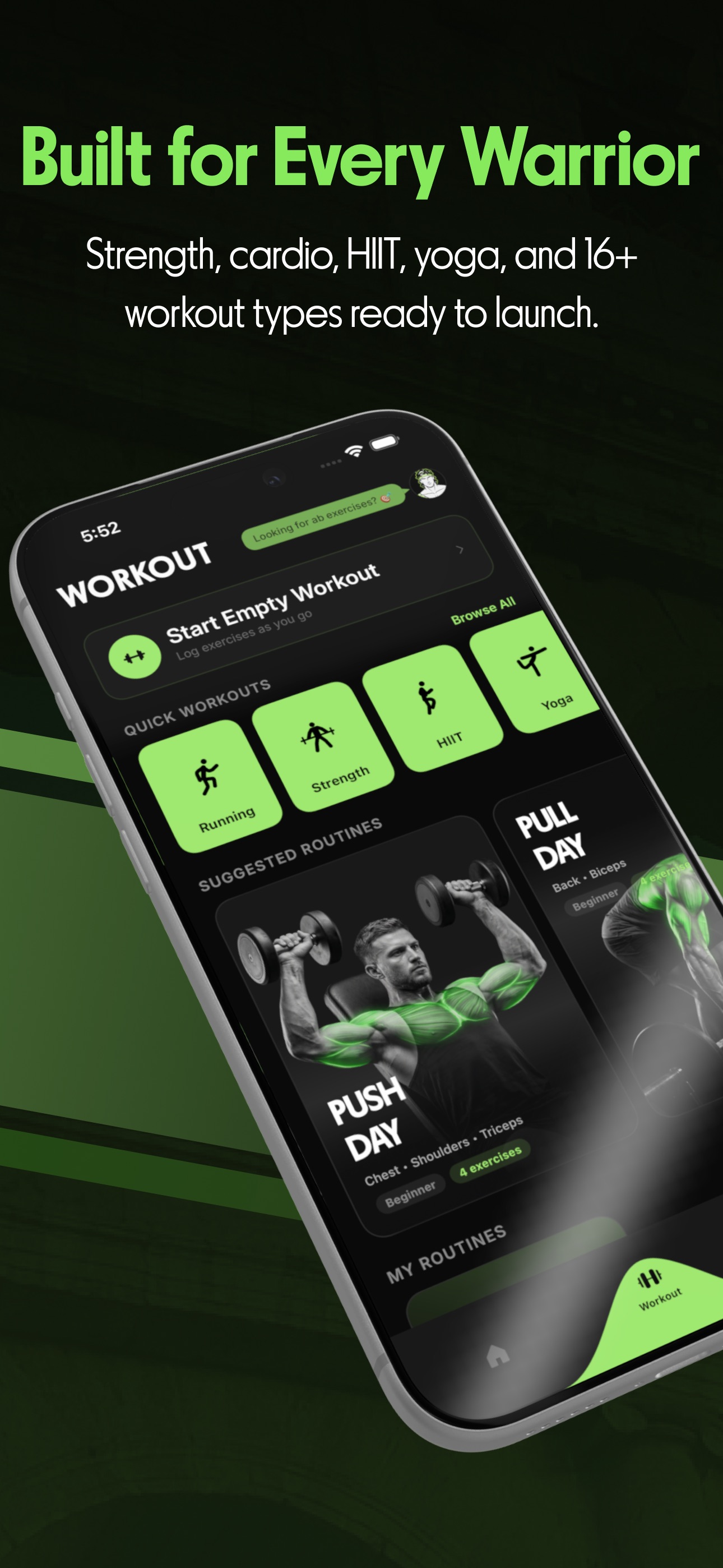 Herc - Fitness App for Heroes screenshot 2