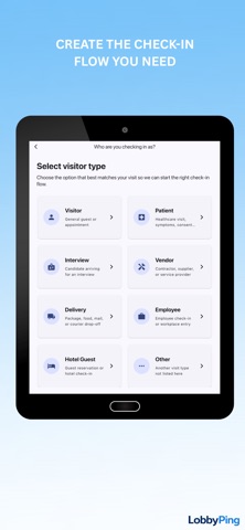 LobbyPing Kiosk Receptionist Screenshot 5 of 7