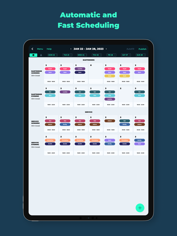 Screenshot #6 pour Employee Scheduling by BLEND