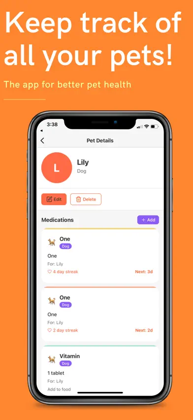 Pet Meds Reminder screenshot 1