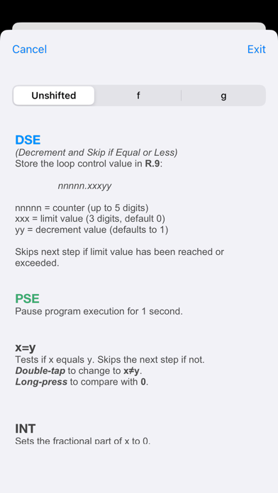 RPN-32 CE iPhone screenshot 7 - Productivity app