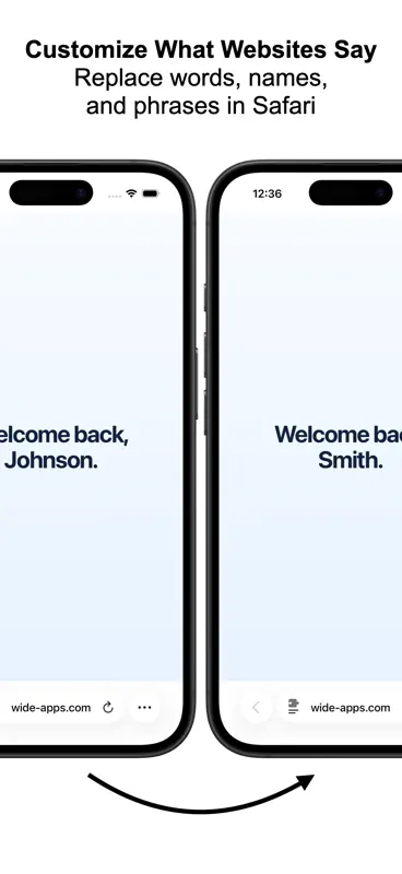 Word Replacer for Safari screenshot 1 of 4